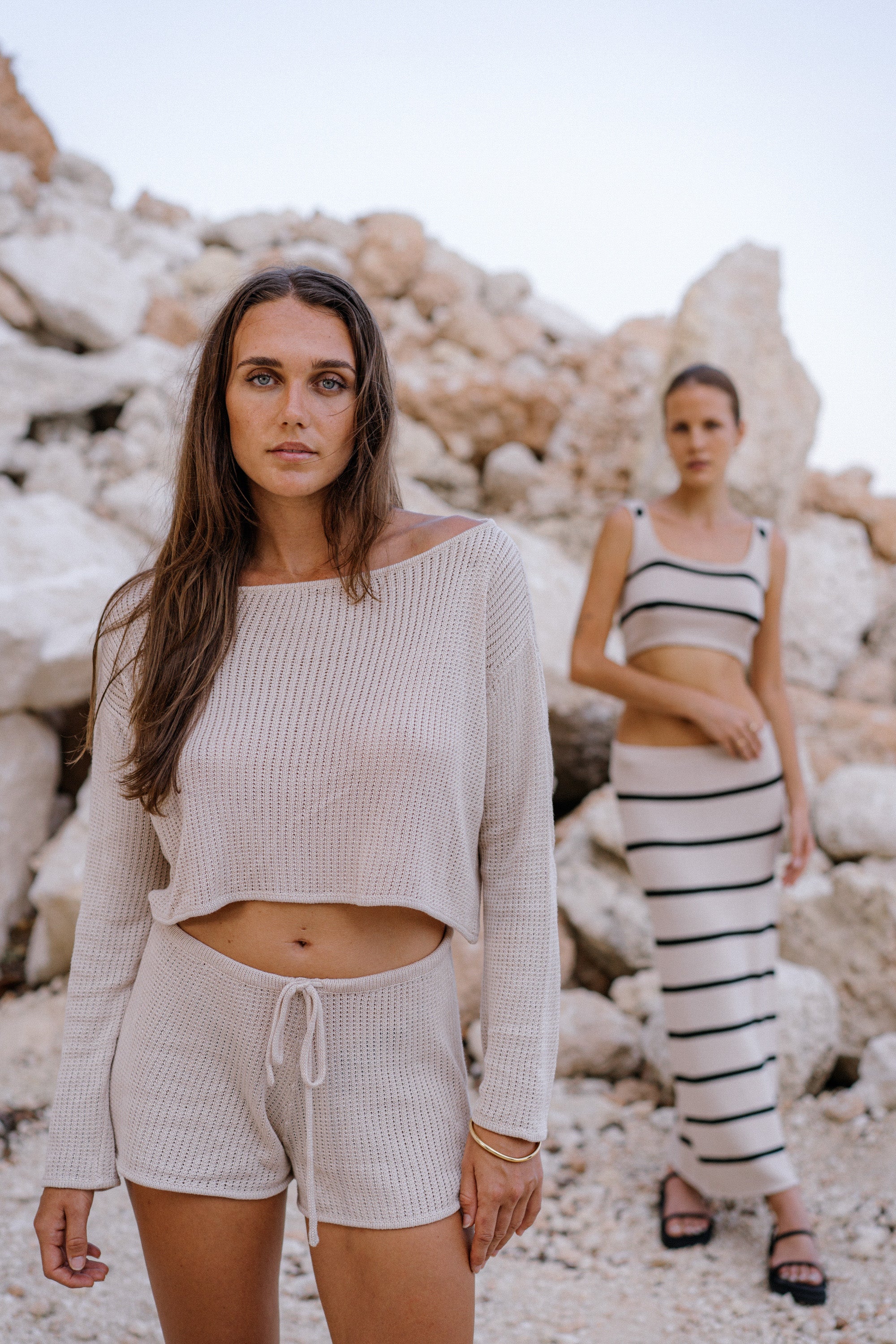 Sandstone Organic Knitted Bauble Jumper