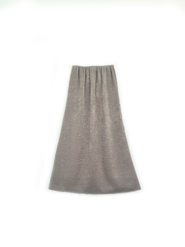 The Silken Maxi Skirt - Cappuccino