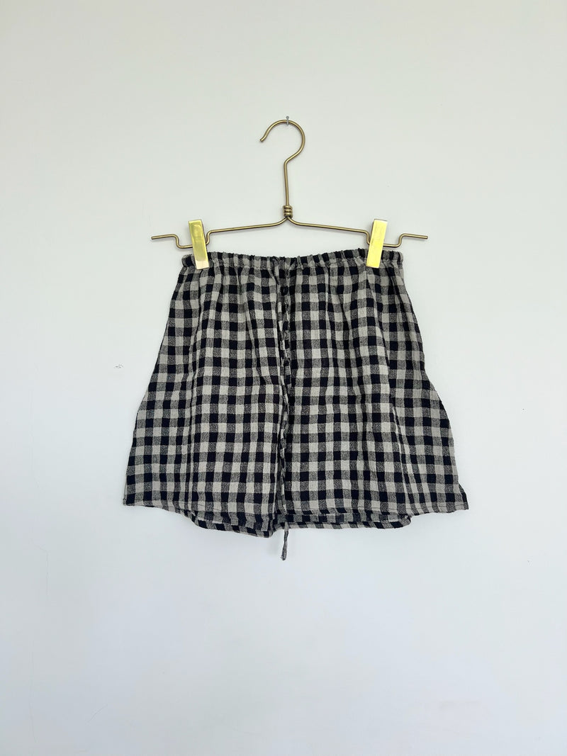 The Linen Checks Everyday Mini Skirt