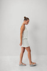 The Cheese Cloth Tank top - Cloud