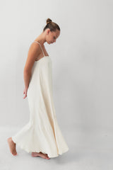 The Straight Neck Maxi - Natural