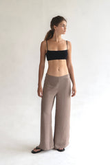 The Silken Trousers - Cappuccino