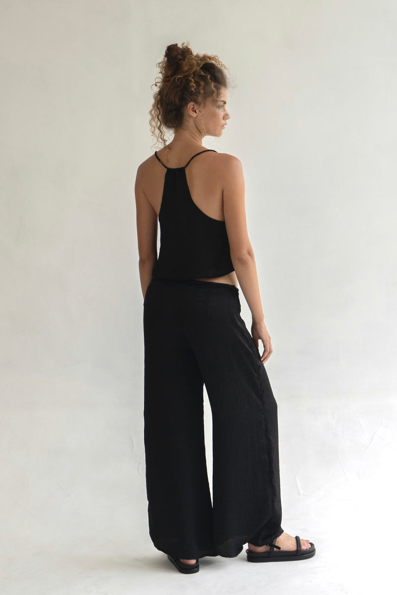 The Silken Trousers - Black