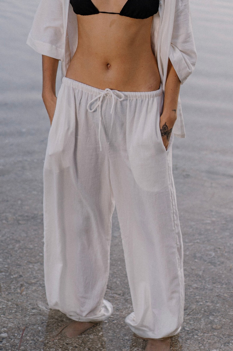 The Cotton Suly Drawstring Pants