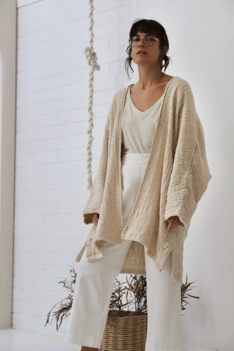 The Raw Cotton Jacket - Crop and Full Length